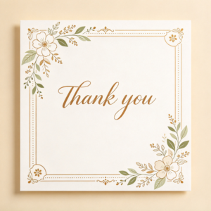 Wedding Place Card Template