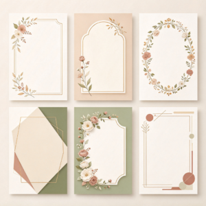 Custom Wedding Invitation Templates