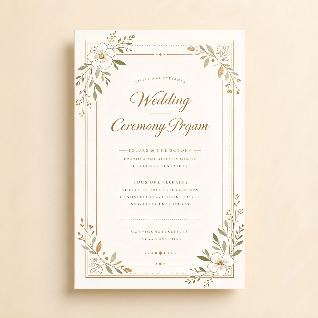 Save the Date Wedding Template