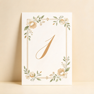 Wedding Ceremony Program Template